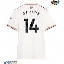 Ženski Nogometni dresi Arsenal Viktor Gyokeres #14 Tretji 2025-26 Kratek Rokav